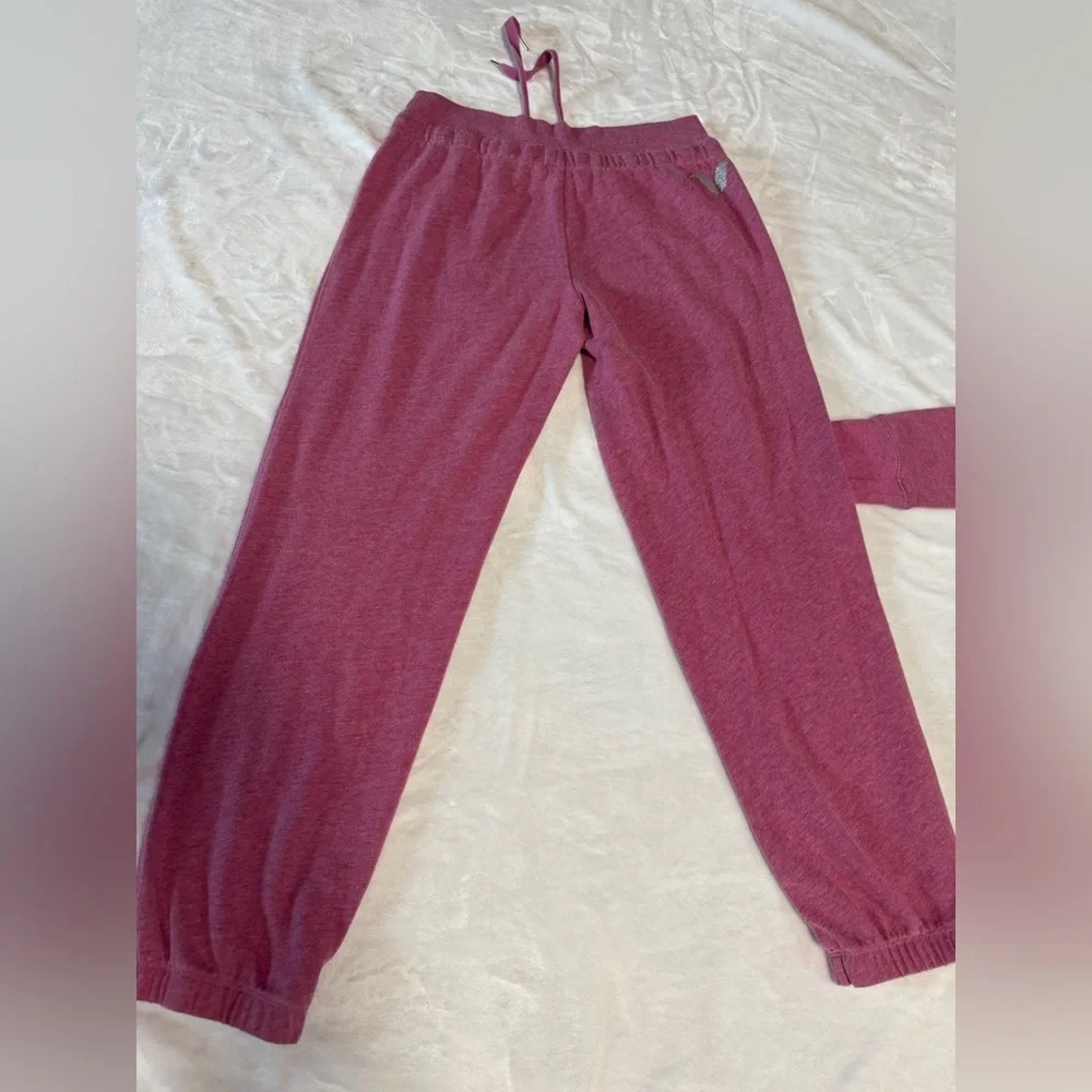 Angels Victorias Secret Rare Pink Hooded Tracksuit Set